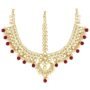 Gold Plated Kundan Pearl Maang Tikka Matha Patti Jewellery